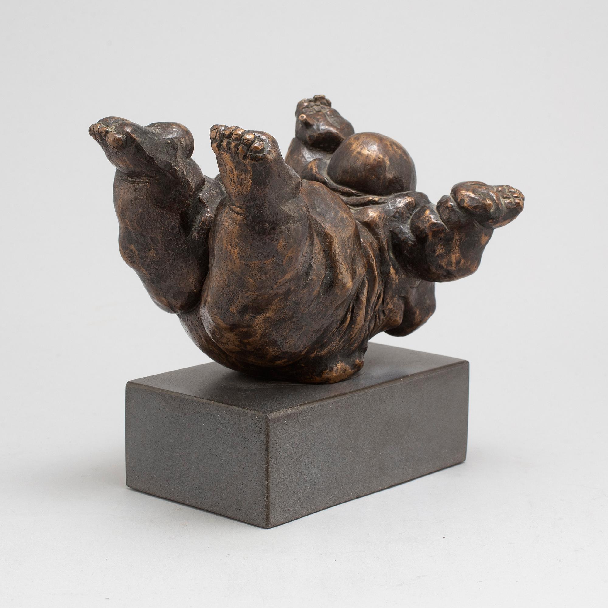 RAFAEL MAYO, sculpture, bronze, signed.