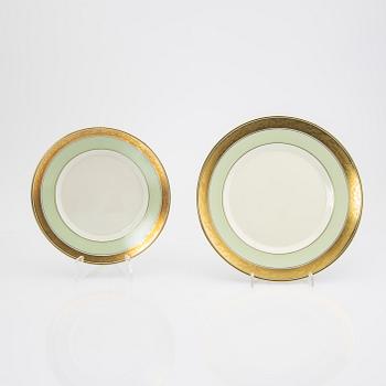 A Royal Copenhagen 59 pcs "Dagmar" porcelain dinner service, 1960s.