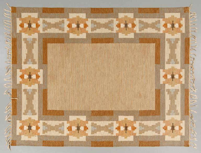 MATTA, rölakan, Ingegerd Silow, monogramsignerad, 1900-talets andra hälft, 240 x 170 cm.