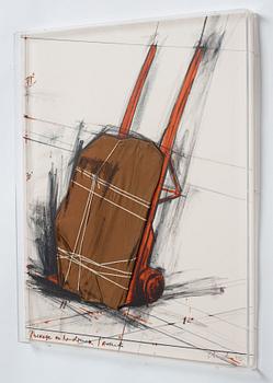 Christo & Jeanne-Claude, "Package on Handtruck, Project".