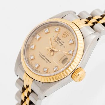 Rolex, Oyster Perpetual, Datejust, armbandsur, 26 mm.