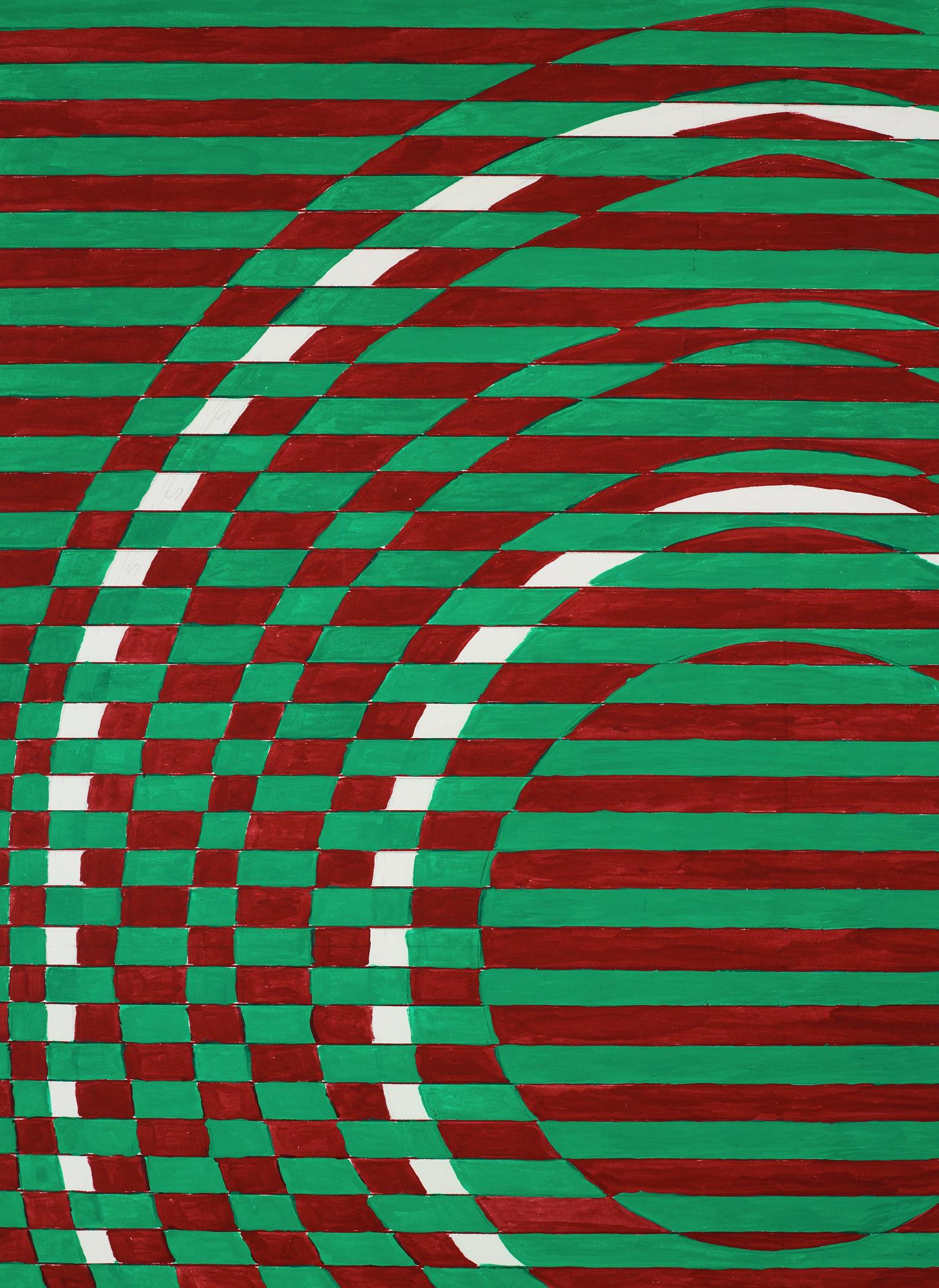 INGER EKDAHL, gouache på papper, signerad.