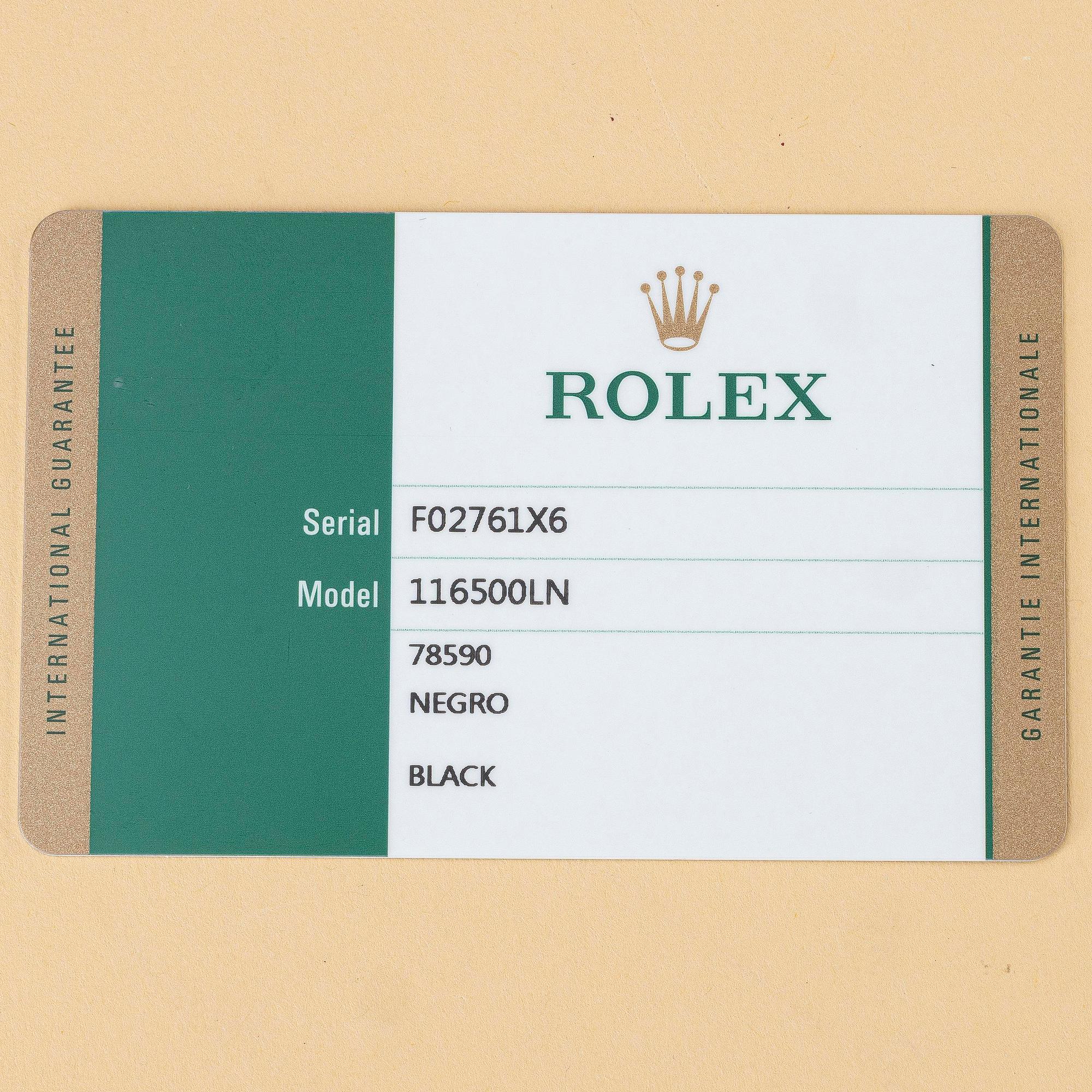Rolex, Cosmograph, Daytona, ca 2016.