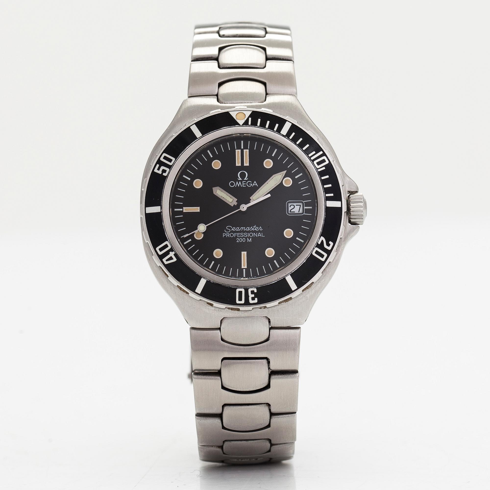 Omega, Seamaster, Professional, 200 M, "Pre-Bond", armbandsur, 38 mm.