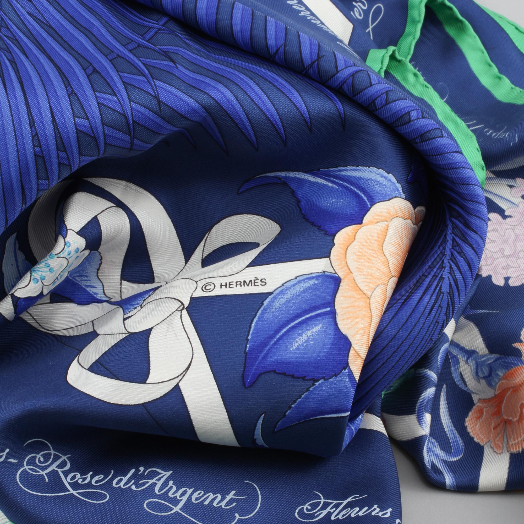 SCARF, "Fleurs de l'Opera", Hermès.