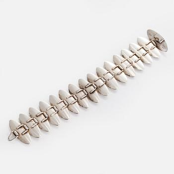 Hans Hansen, a sterling silver bracelet, Denmark.