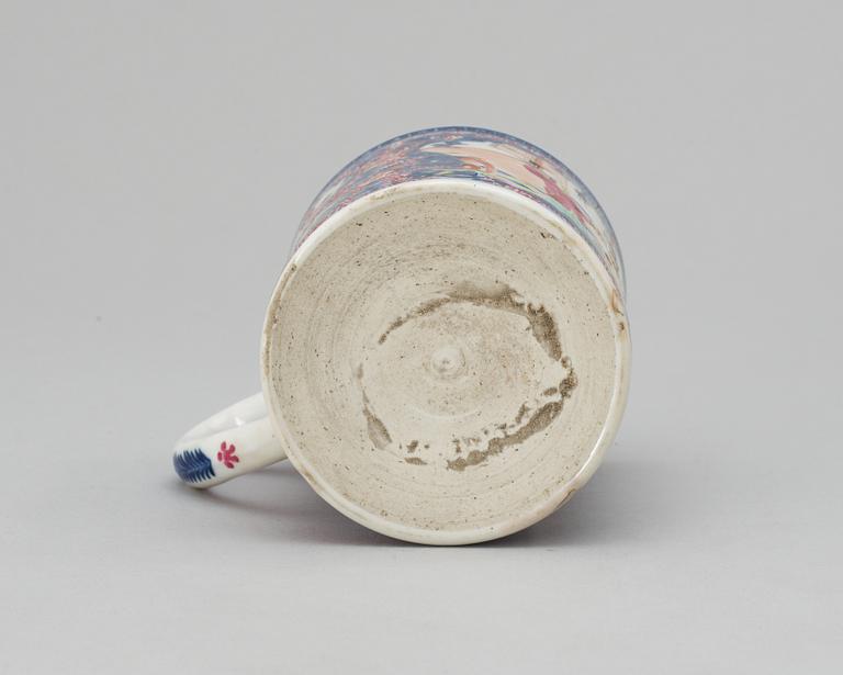 MUGG, porslin. Qing dynastin. Qianlong (1736-95).
