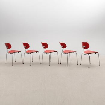 Egon Eiermann, stolar 5 st "SE 68", Wilde & Spieth 2000-tal.