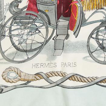 HERMÈS, scarf, "Musée".