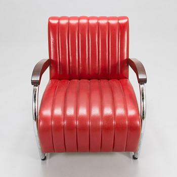 Lasse Vänttinen,  nojatuoli, valmistaja Verhoomo Prima 1980-luku.