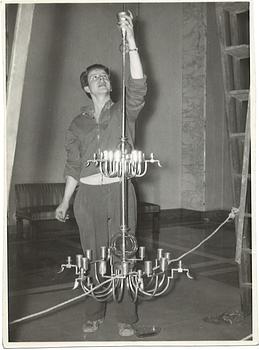 Paavo Tynell, bordslampa, modell TY 1005 för Taito 1900-talets mitt.