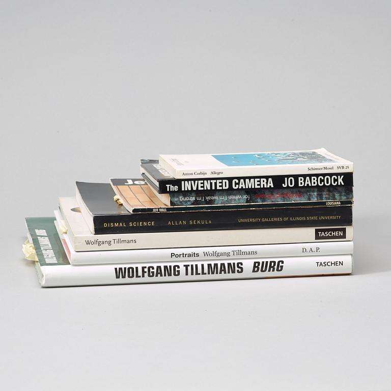 Photo books, 8 e.g Wolfgang Tillmans.