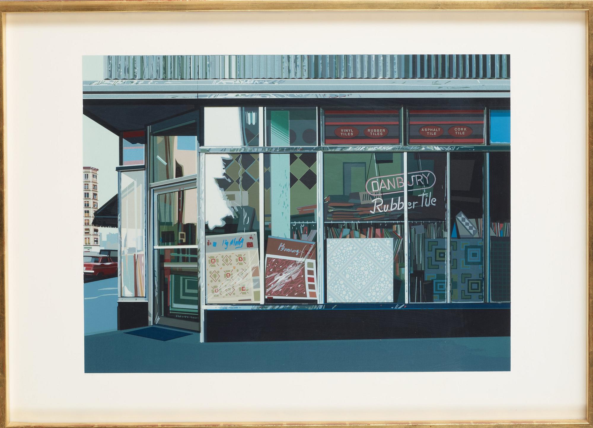 Richard Estes, "Urban landscapes".
