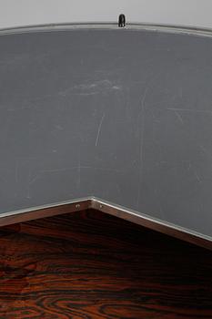 BARDISK samt BARSTOLAR, 3 st, 1950/60-tal.