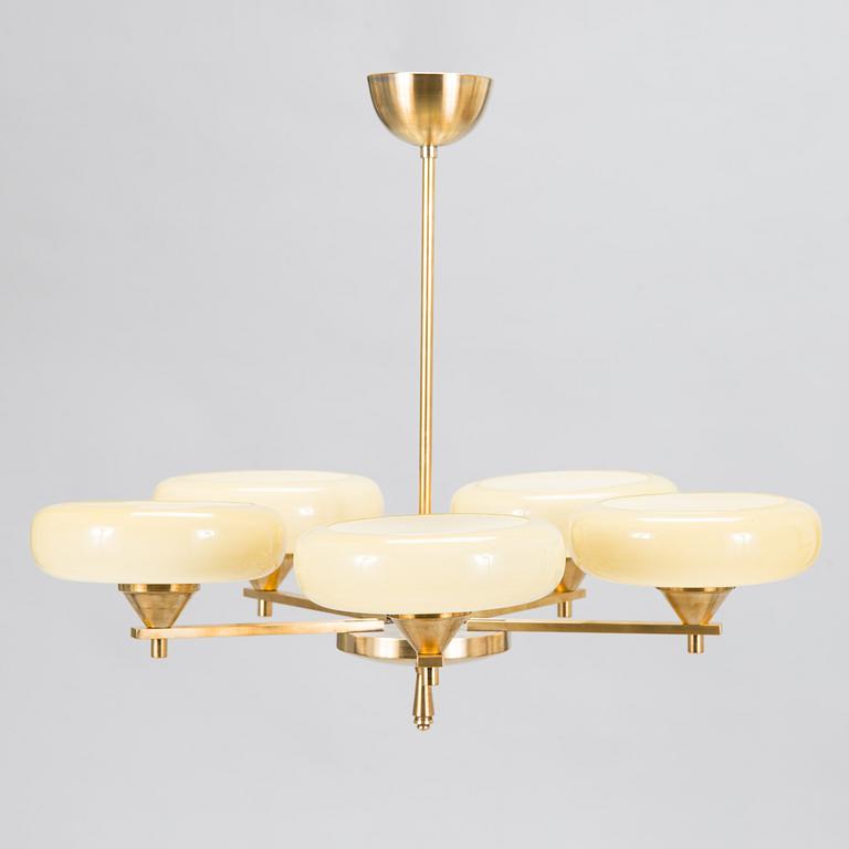 Paavo Tynell, a 1930/40s ceiling lamp model 1356 for Taito Finland.