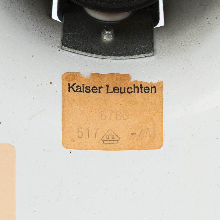 Christian Dell, desk light model 6786, Kaiser Leuchten, Germany mid-20th century.