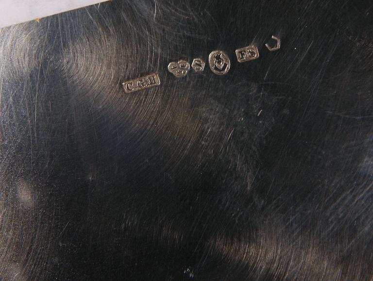 SKÅL, silver, CG Hallberg 1932. Vikt ca 400 gram.