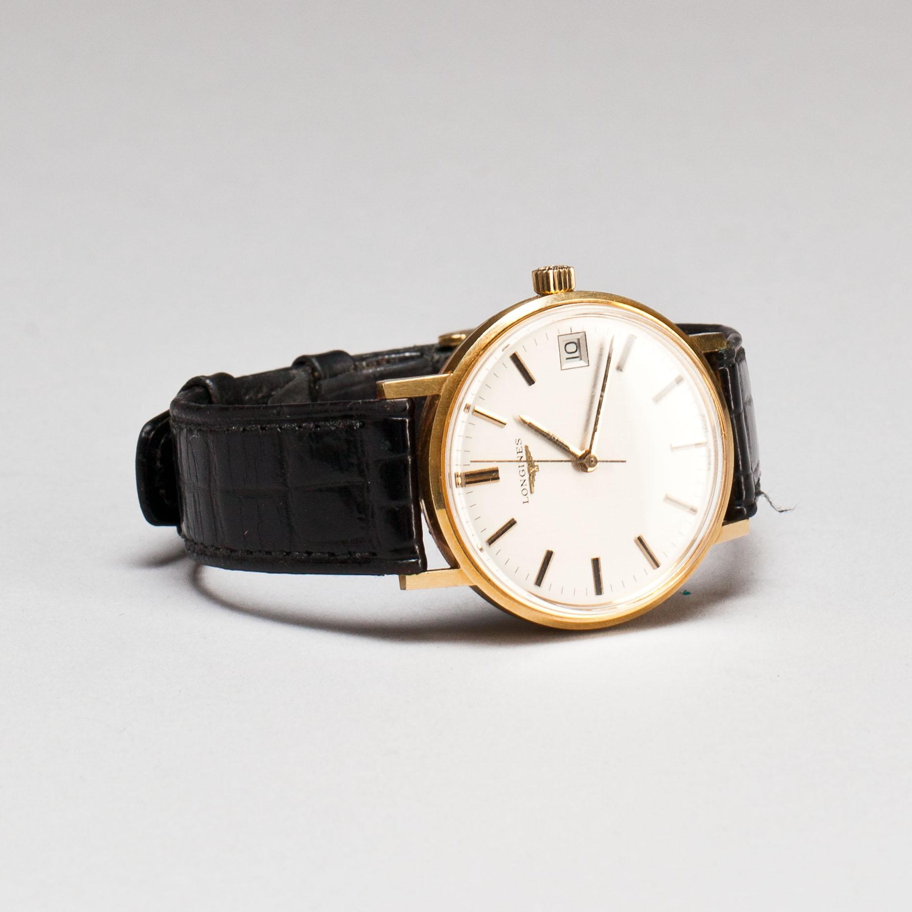 ARMBANDSUR, 18K guld, Longines.