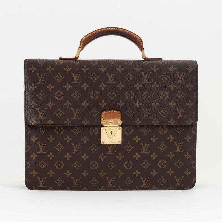 Louis Vuitton, a monogram canvas 'Laguito' briefcase, 2010.