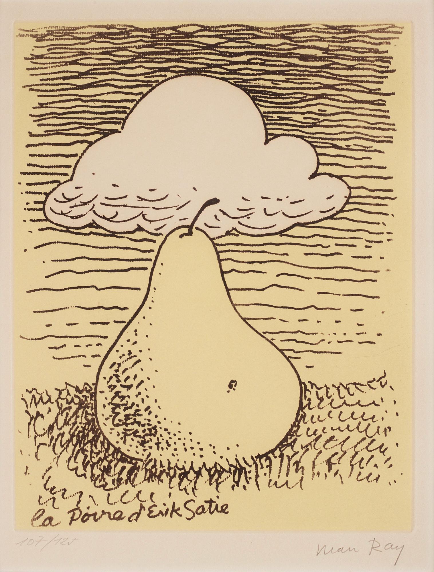 Man Ray, "Le poire d'Erik Satie".