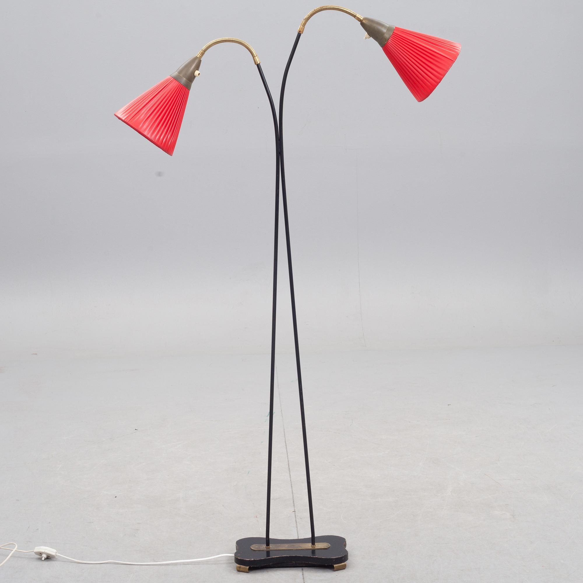 GOLVLAMPA, 1950-tal.