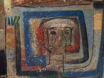 CO Hultén, oil on canvas, signed.