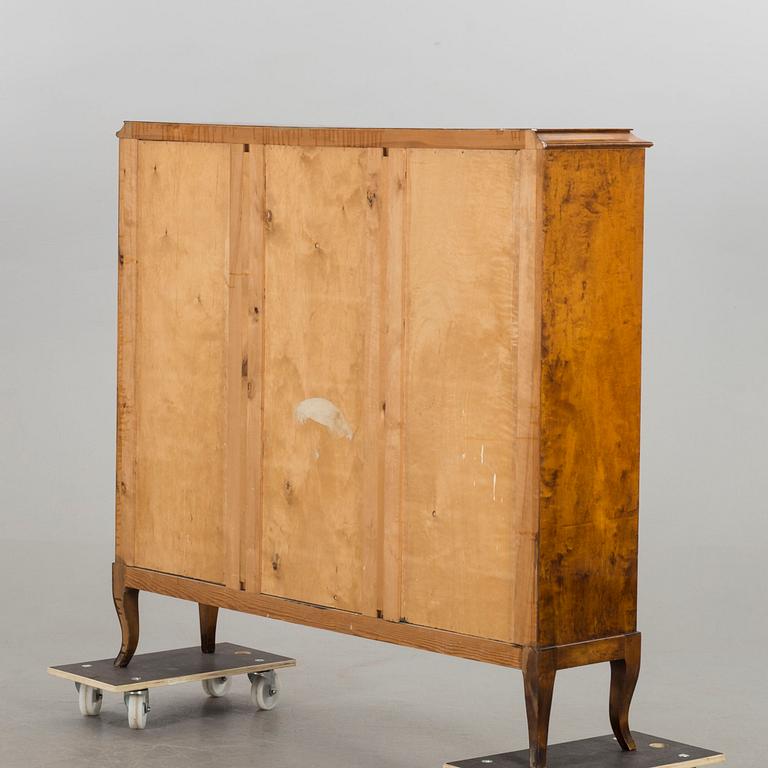 VITRIN-/BOKSKÅP, 1930-40-tal.