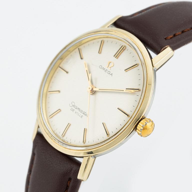 Omega, Seamaster, De Ville, armbandsur, 34,5 mm.
