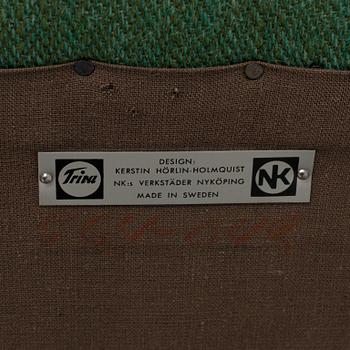 KERSTIN HÖRLIN-HOLMQUIST, fåtöljer, "Lilla Adam" ur serien "Paradiset", Nordiska Kompaniet.