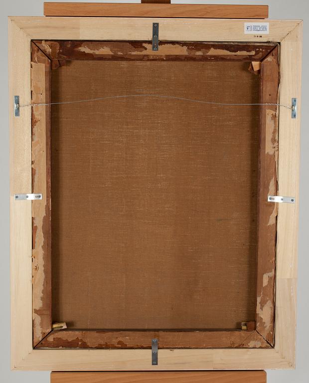 HELMI BIESE, olja på duk, signerad.