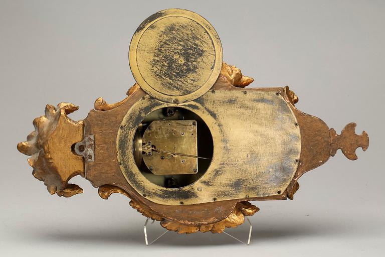VÄGGPENDYL, gustaviansk stil. 1900-talets mitt.