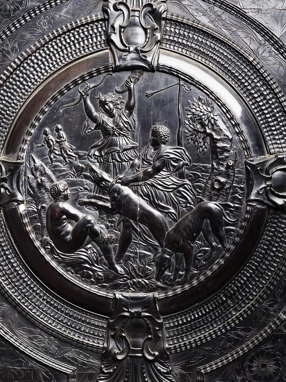 Det Bondeska Skåpet, sannolikt Paris, 1600- samt 1800-tal, Louis XIV och Louis XIV-stil.
