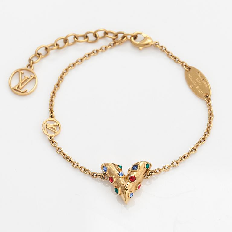 Louis Vuitton, An "Essential V Planète" bracelet. Marked Louis Vuitton Paris, Made in Italy.