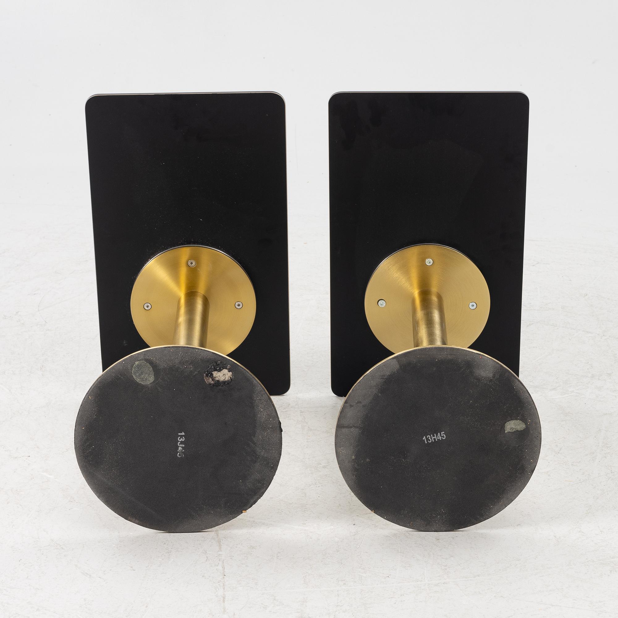 Tom Dixon, sidobord, ett par, "Flash Rectangle".