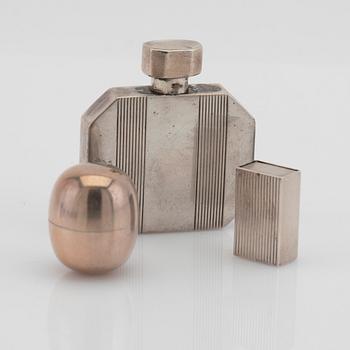 Parti, silver, 11 delar, bl.a. Elon Arenhill, Stockholm, 1960.