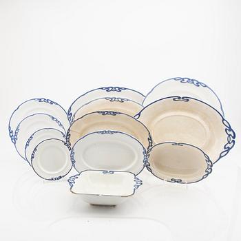 Service 134 dlr "Blaue Olga" flintware, Villeroy & Boch.