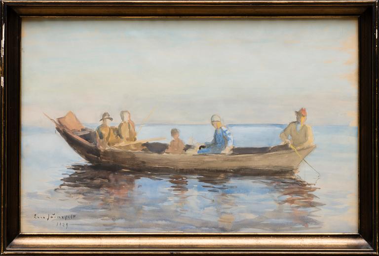 EERO JÄRNEFELT, "KALASTAJIA LAPISSA".