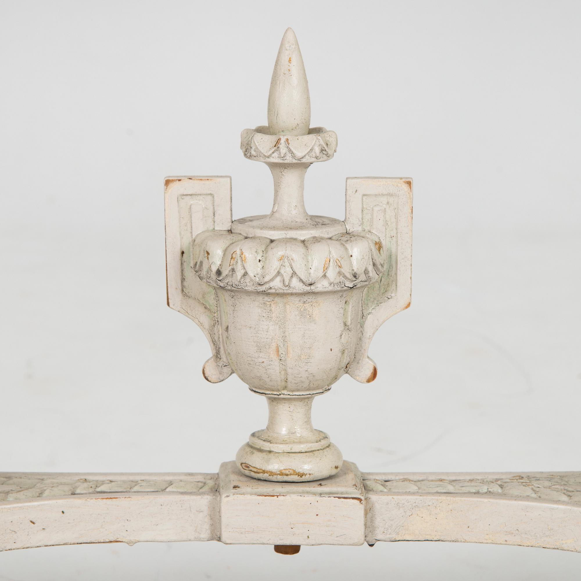 A late Gustavian style console table from around 1900.