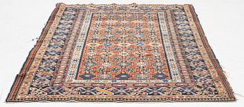 A antique Caucasus rug, probably  Shirvan, c 153 x 105 cm.