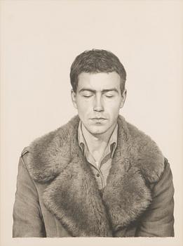 Claudio Bravo, "Fur Coat Front" (1976).