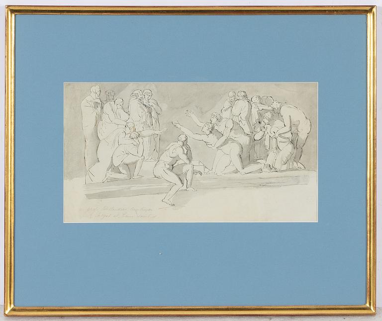 Carl August Ehrensvärd, Anikiserande figurscen.