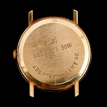 HERRARMBANDSUR, 18 k, Omega, 1970-tal.