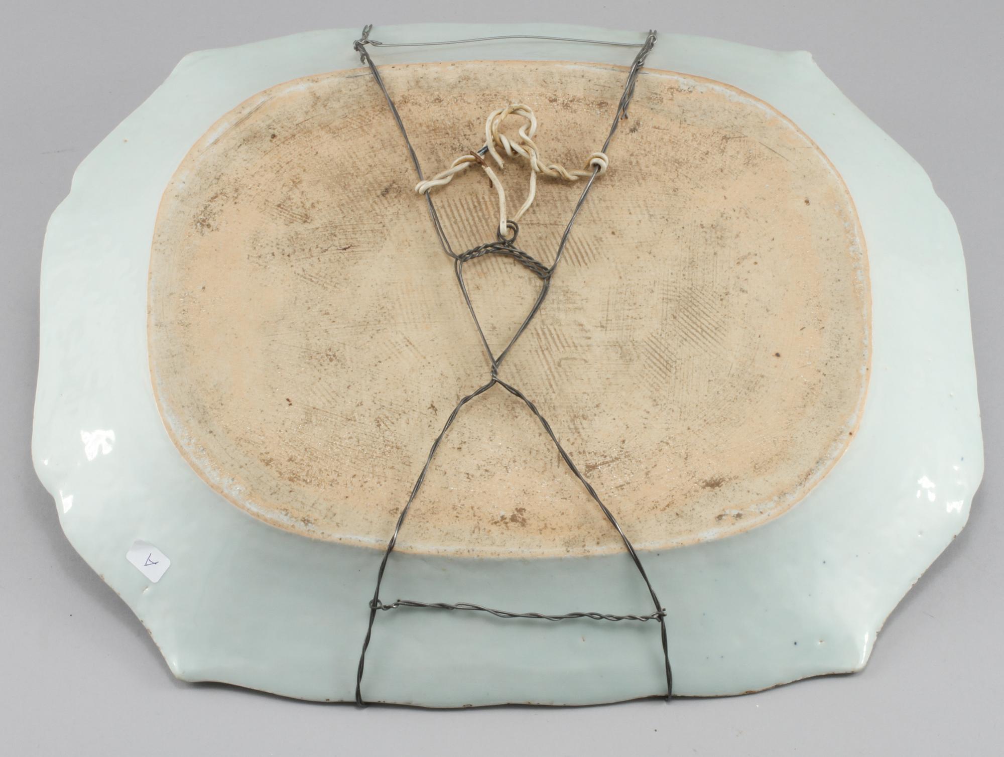 STEKFAT, porslin, Kina, 1700-tal.