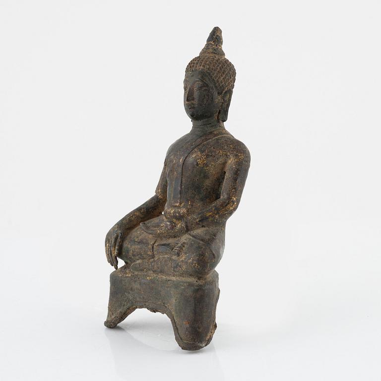 Buddha, brons, Thailand, Lanna, 1700-/1800-tal.