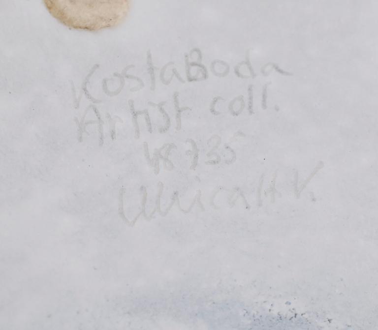 VAS, glas, "Caramba", Ulrica Hydman-Vallien, Kosta Boda.