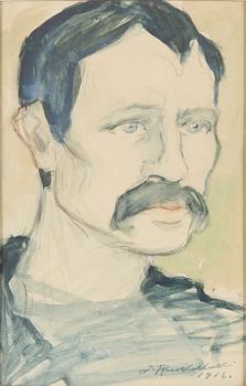 Jalmari Ruokokoski, Miehen muotokuva.