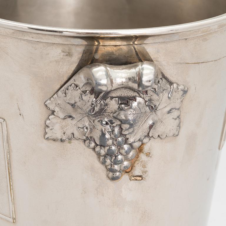 A champagne cooler bucket, France, mid 20th century..