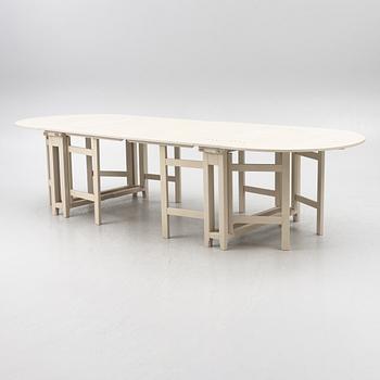A pair of 'Bergslagen' drop-leaf tables, from Ikea's 18th-century series, 1990s.