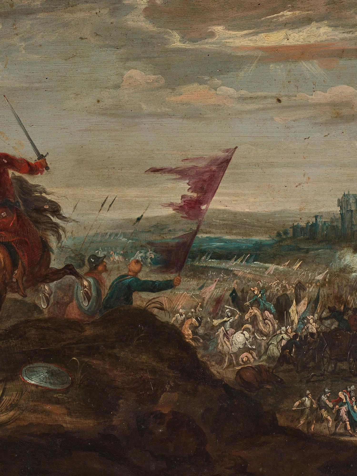 Frans Francken II, hans krets, Batalj.