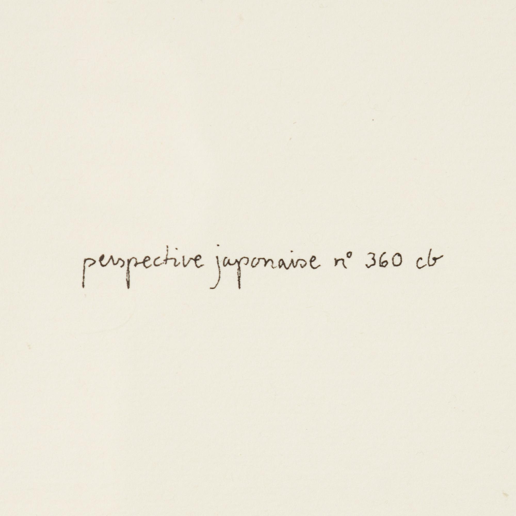 Oscar Reutersvärd, indian ink on paper, signed.